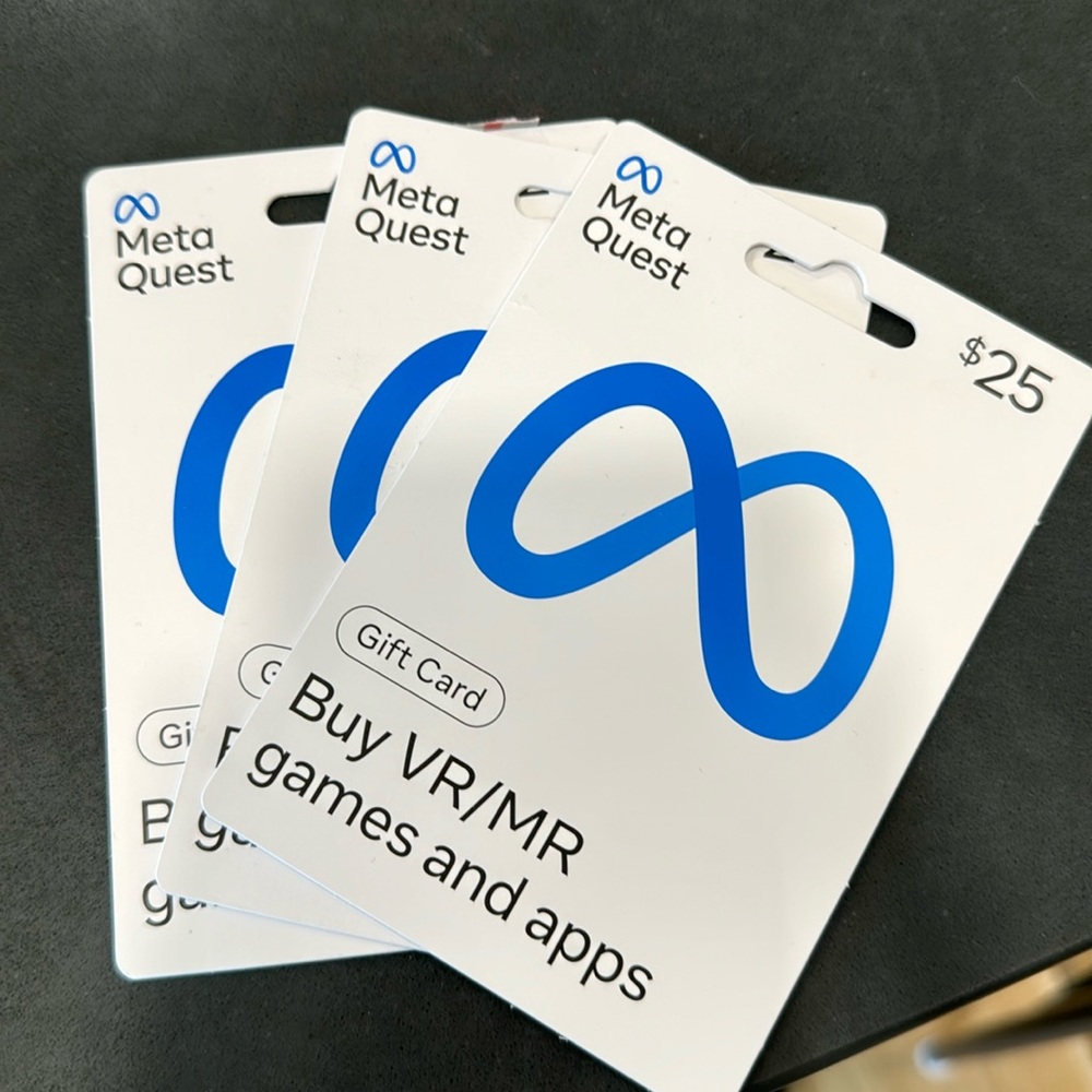 Meta quest gift cards
